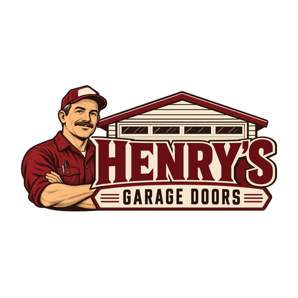 Henrys Garage Doors logo