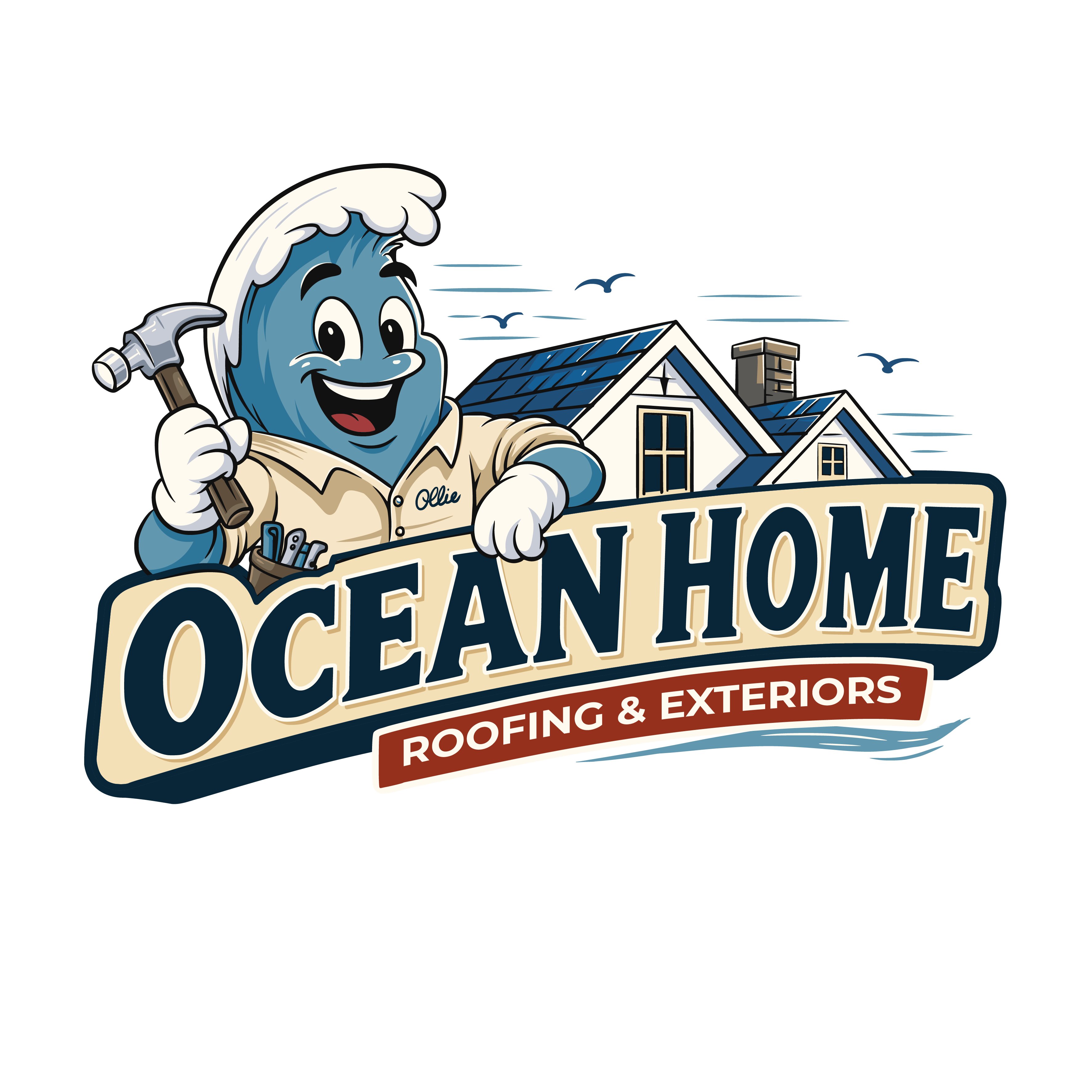 Ocean Home Roofing and Exteriors logo