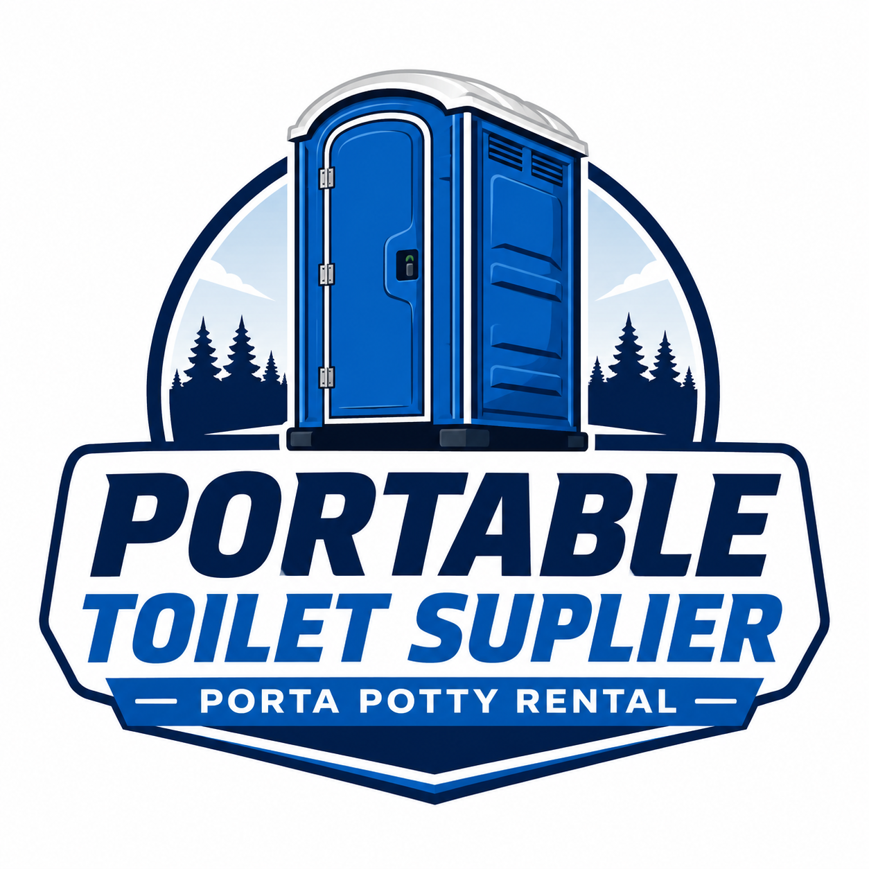 BlueSkyRest Restroom Rentals logo