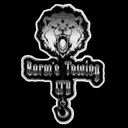 Burm's Towing logo