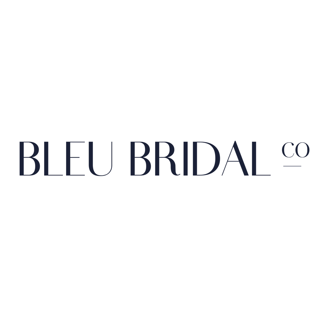 Bleu Bridal Co logo
