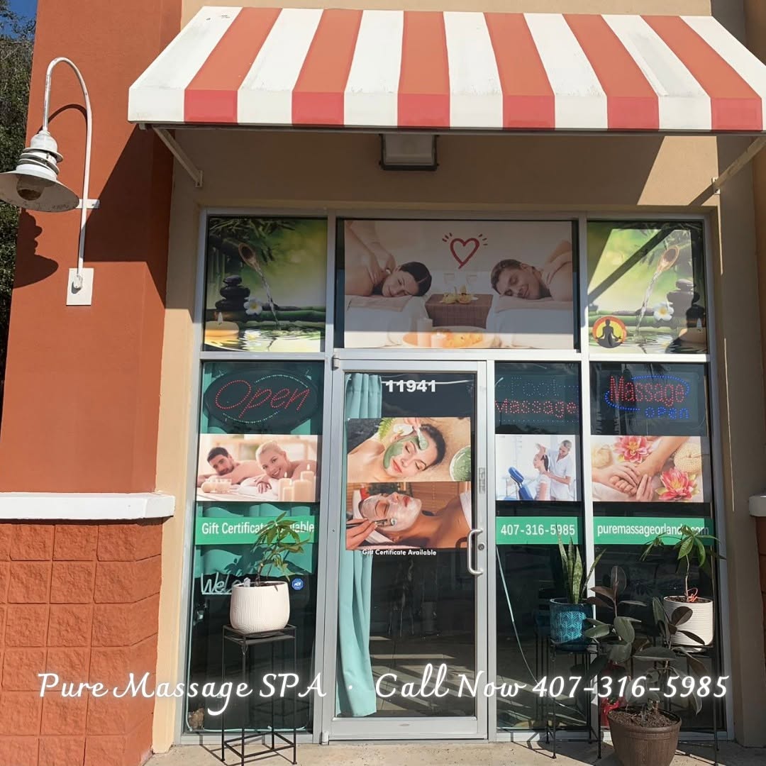 Pure Massage Spa logo