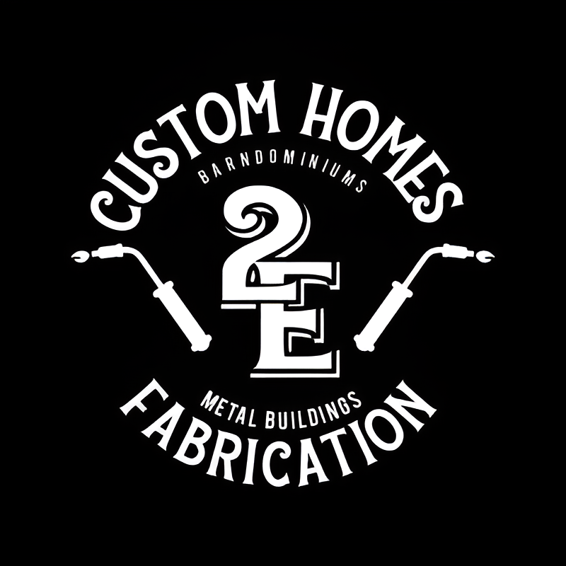 2E Custom Homes logo