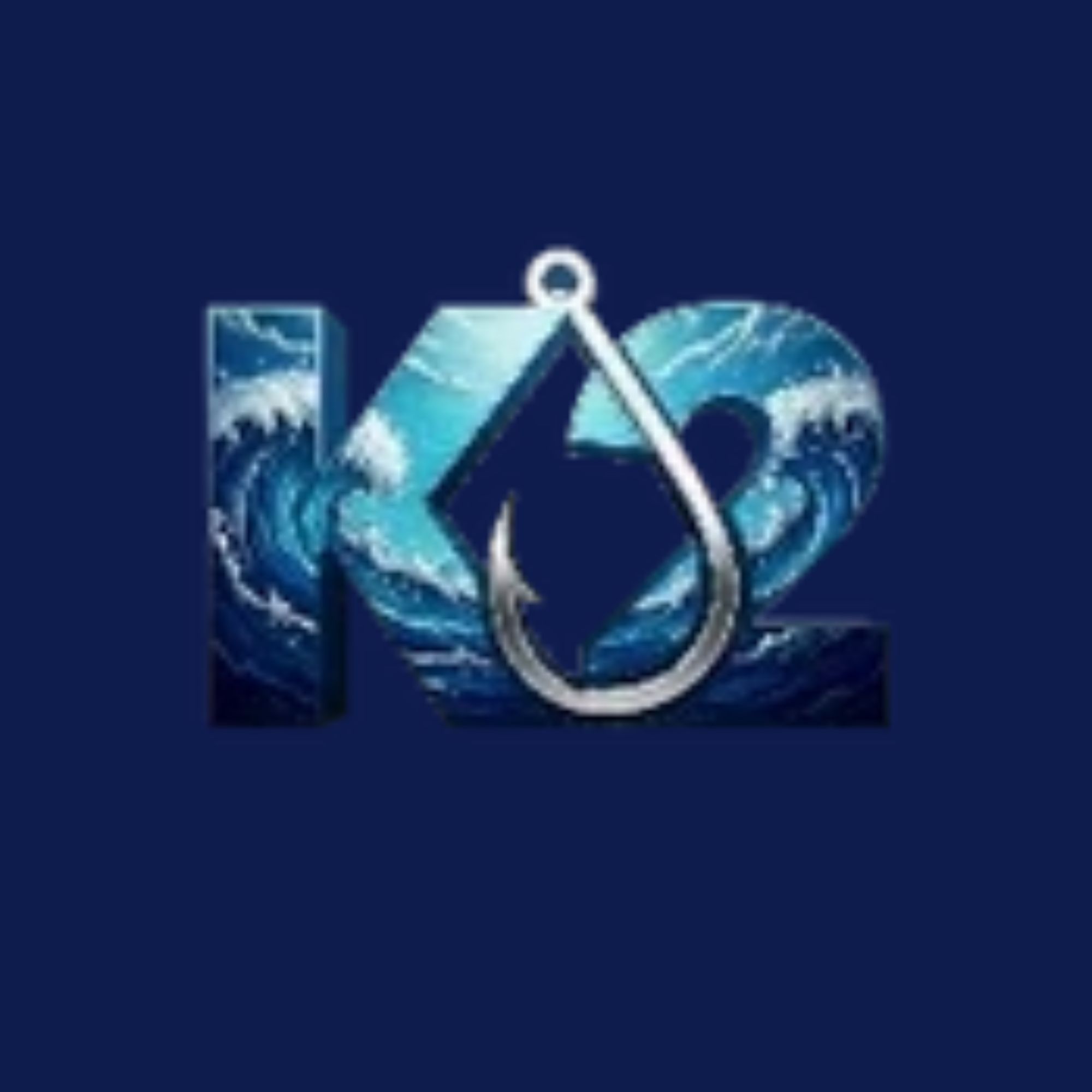 K2 fishing logo