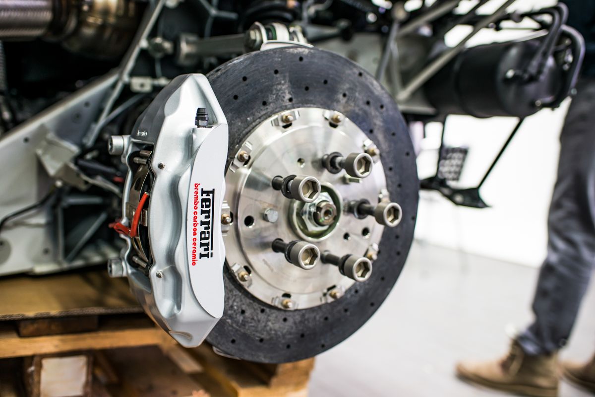 A close-up of a vehicle component, the kind of part a shop should show you